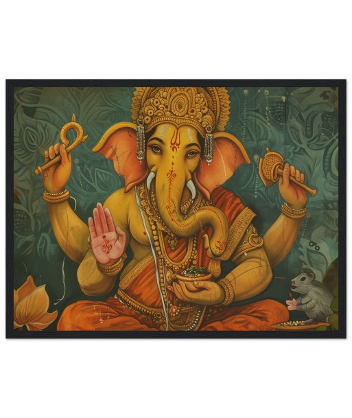 Tableau Vintage de Ganesh - Richesse et Tradition Par le système avancé 