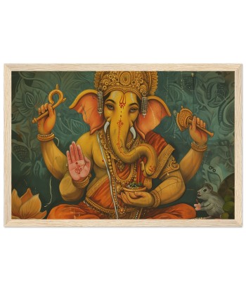 Tableau Vintage de Ganesh - Richesse et Tradition Par le système avancé 