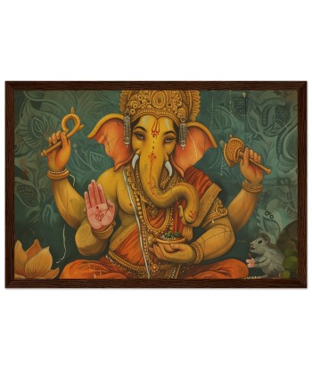 Tableau Vintage de Ganesh - Richesse et Tradition Par le système avancé 