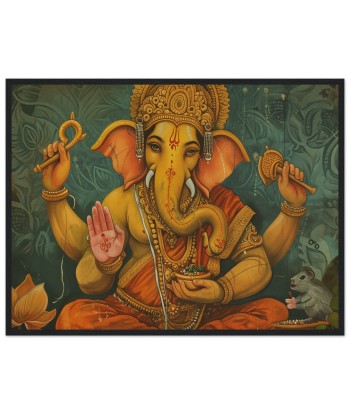 Tableau Vintage de Ganesh - Richesse et Tradition Par le système avancé 