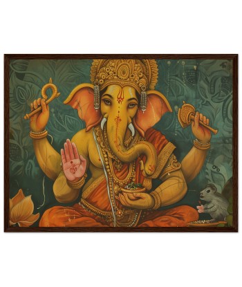 Tableau Vintage de Ganesh - Richesse et Tradition Par le système avancé 