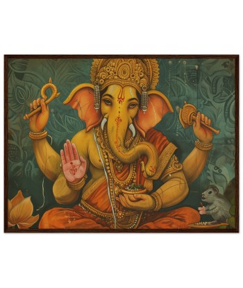 Tableau Vintage de Ganesh - Richesse et Tradition Par le système avancé 