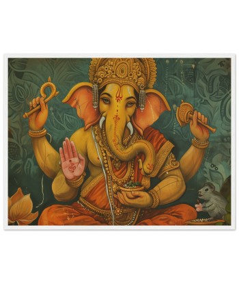 Tableau Vintage de Ganesh - Richesse et Tradition Par le système avancé 