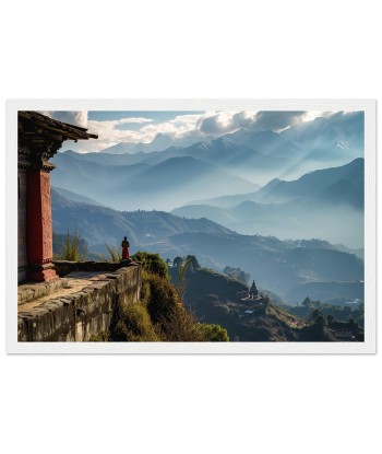 Photo Panorama de Namo Buddha - Sérénité Himalayenne des créatures d'habitude