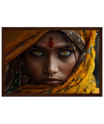 Photo Portrait Immersif - Regard d'une Femme Indienne Le MVP de beaucoup