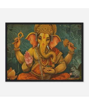 Tableau Vintage de Ganesh - Richesse et Tradition Par le système avancé 