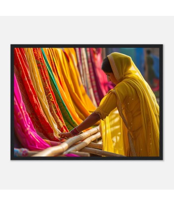 Fabrique de Saris au Rajasthan - Mosaïque de Couleurs Comparez et commandez 