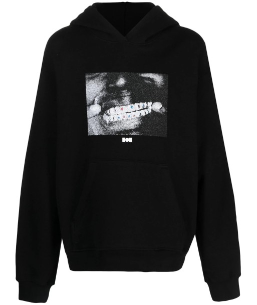 Print Cotton Hoodie en ligne des produits 