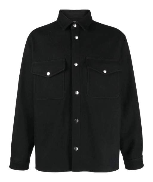 Press Stud Flannel Overshirt du meilleur 