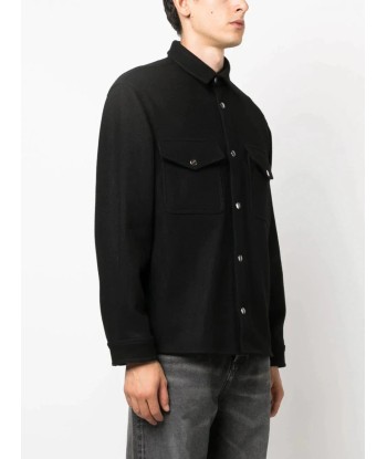 Press Stud Flannel Overshirt du meilleur 