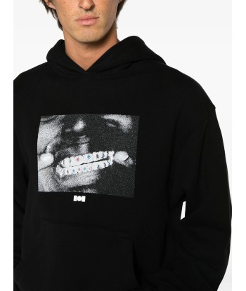 Print Cotton Hoodie en ligne des produits 