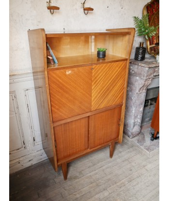 Secrétaire vintage scandinave la colonne vertébrale