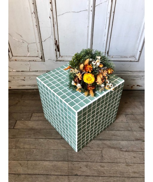 Table cube en mosaïque à prix réduit toute l'année