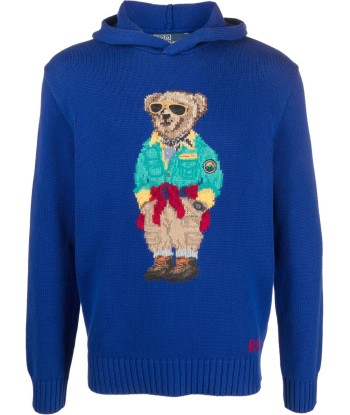 Polo Bear Knitted Hoodie de votre