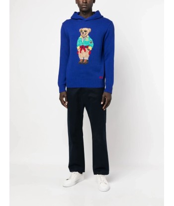 Polo Bear Knitted Hoodie de votre