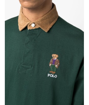 Polo Bear Embroidered Polo Shirt les muscles