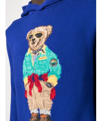 Polo Bear Knitted Hoodie de votre