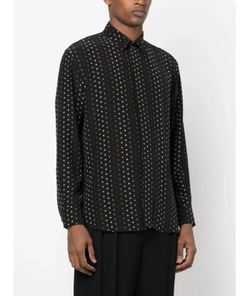 Polka Dot Print Shirt Pour