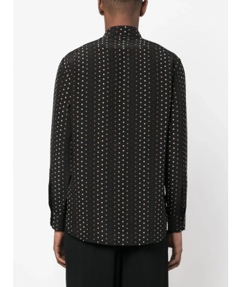 Polka Dot Print Shirt Pour