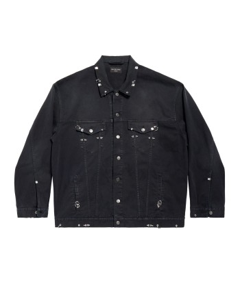 Pierced Denim Jacket de la marque