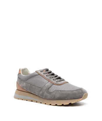 Perforated Suede Sneakers france