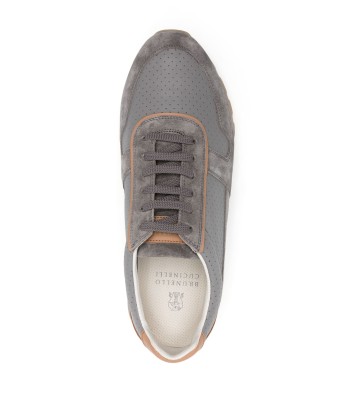 Perforated Suede Sneakers france