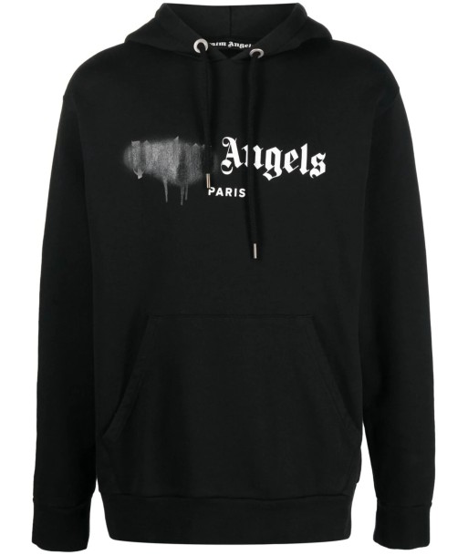 Paris Sprayed Logo Hoodie Découvrez la collection