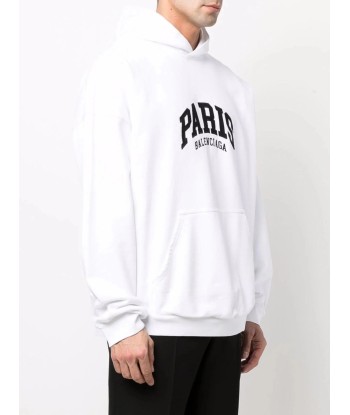 Paris Logo Embroidered Hoodie vous aussi creer 