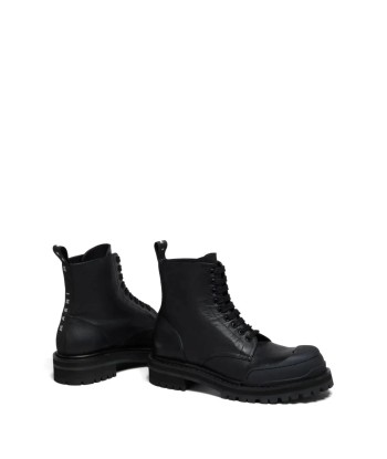 Panelled Toe Combat Boots vous aussi creer 