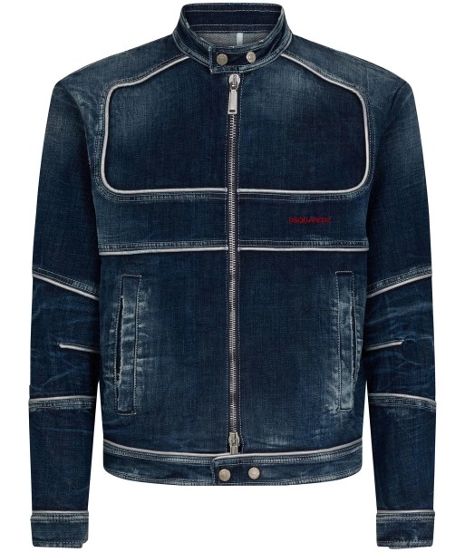 Panelled Denim Jacket hantent personnes