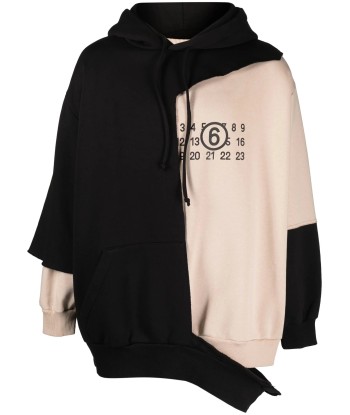 Panelled Asymmetric Hoodie offre 