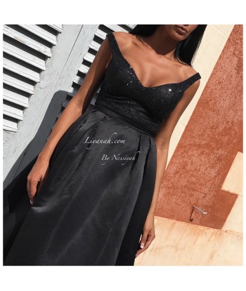 ROBE DE SOIRÉE MODÈLE ESTRELLA NOIR Le MVP de beaucoup