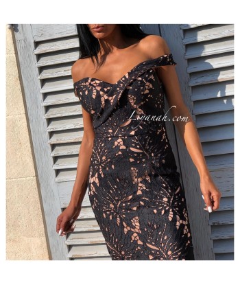 Robe Modèle NIHELLE NOIR pas chere