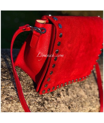 Sac Cuir Modèle ACYA ROUGE destockage