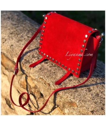 Sac Cuir Modèle ACYA ROUGE destockage