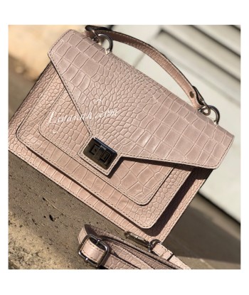 Sac Cuir PETIT Modèle EVYA NUDE Comparez plus de prix