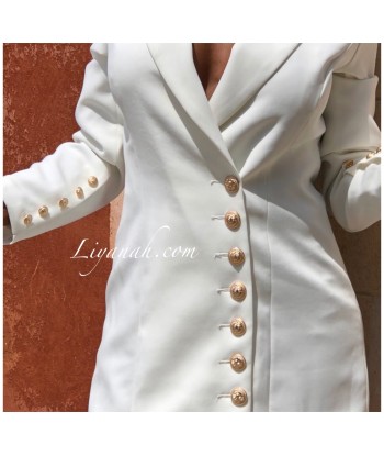 Robe Blazer Modèle LOUARA BLANC shop