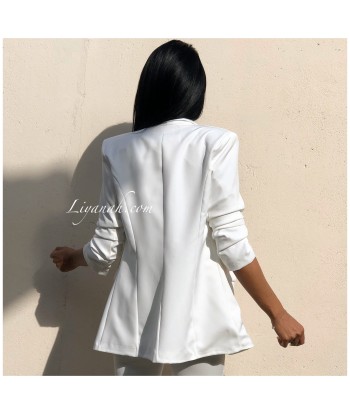 Tailleur Veste + Pantalon Modèle ROMANA BLANC Toutes les collections ici