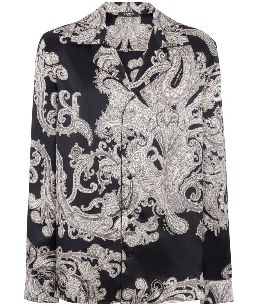 Paisley Print Silk Shirt offre 