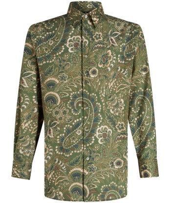 Paisley Print Cotton Shirt français