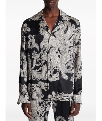 Paisley Print Silk Shirt offre 