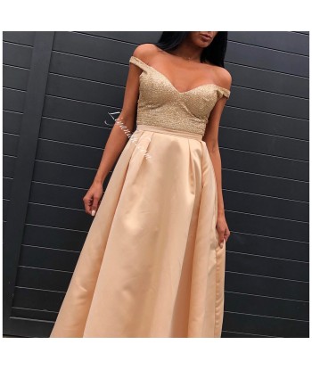 ROBE DE SOIRÉE MODÈLE ESTRELLA OR en ligne