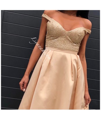 ROBE DE SOIRÉE MODÈLE ESTRELLA OR en ligne