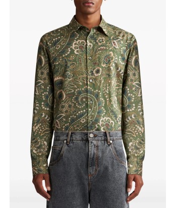 Paisley Print Cotton Shirt français