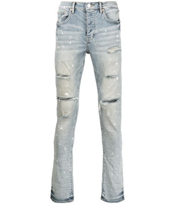 Paint Splatter Slim Fit Jeans france