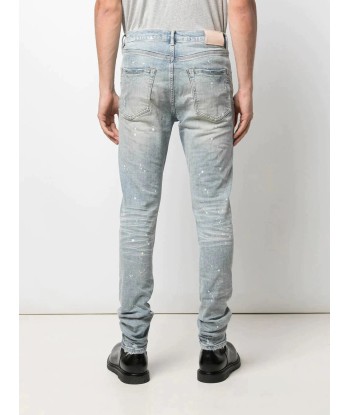 Paint Splatter Slim Fit Jeans france