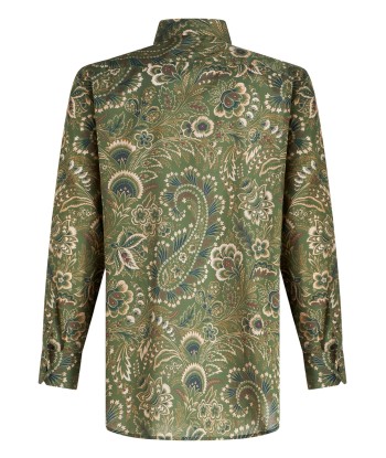 Paisley Print Cotton Shirt français