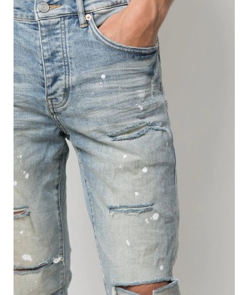 Paint Splatter Slim Fit Jeans france