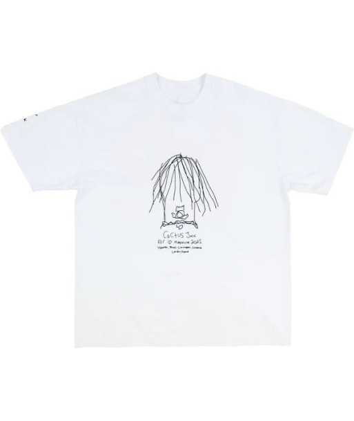 T-shirt Travis Scott The Utopia Issue White livraison et retour toujours gratuits